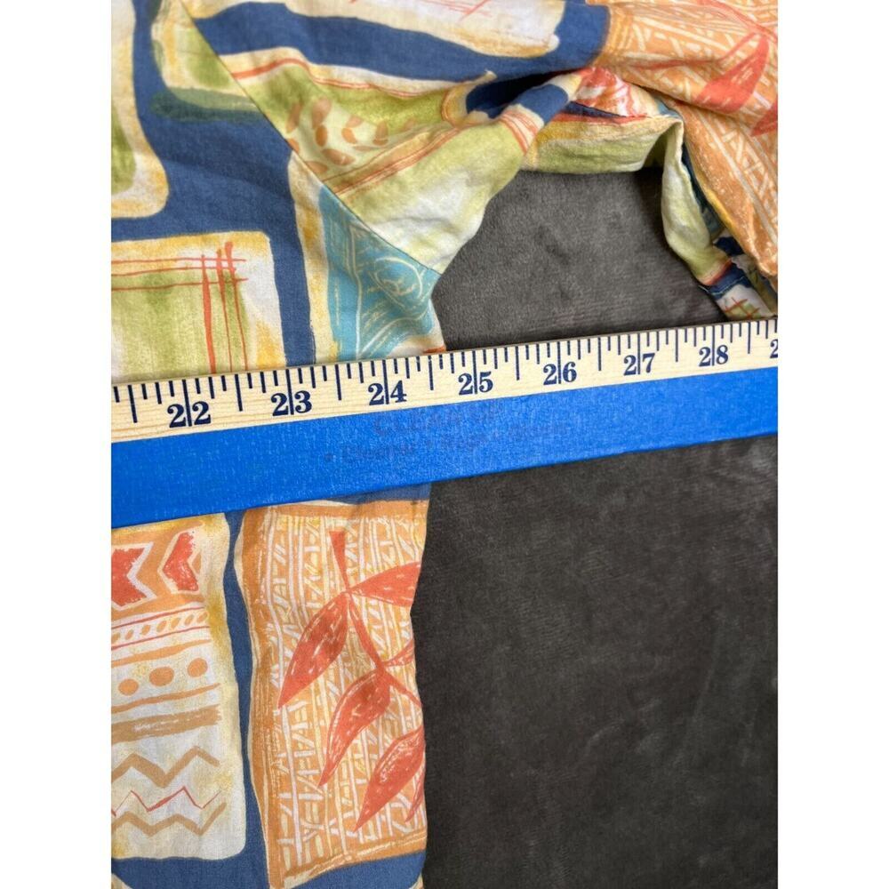 Tori Richard Shirt Men's Size XL Hawaiian Button Up‎ Multicolor print - Picture 4 of 5
